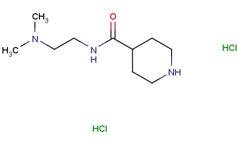 N-[2-(DIMETHYLAMINO)ETHYL]-4-PIPERIDINECARBOXAMIDE DIHYDROCHLORIDE